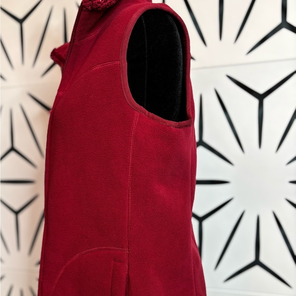 Republic Industry Cozy Deep Red Reversible Vest Size L - Picture 11 of 16